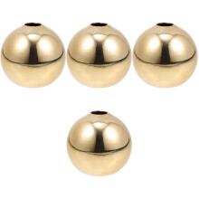 4Pcs Premium Ceramic Golden Flower Vases Elegant Decorative Container