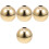 4Pcs Premium Ceramic Golden Flower Vases Elegant Decorative Container 1