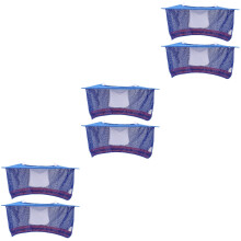 6Pcs Blue Hard Hat Sun Shield Visor Neck Protection for Workers