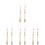 8Stk Niedliche Phone Strap Handy Charm Anhänger 3