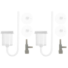 2pcs Aquarium Air Stone Bubbler for Fish Tank Oxygen Supply