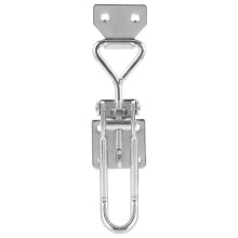 1Pc Compact Stainless Steel Adjustable Toggle Hasp for Tool Fixtures