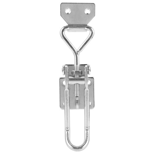 1Pc Compact Stainless Steel Adjustable Toggle Hasp for Tool Fixtures