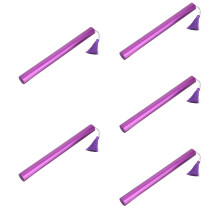 5Pcs Purple Aluminum Dulcimer Storage Sleeves for Musical Instruments