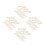 200Pcs Lipstick Brush Replacement Soft Flock Head Beige Makeup Tool 1