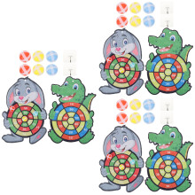 6Sets Interactive Kids Board Game with Sticky Balls Safe Plastic Toy