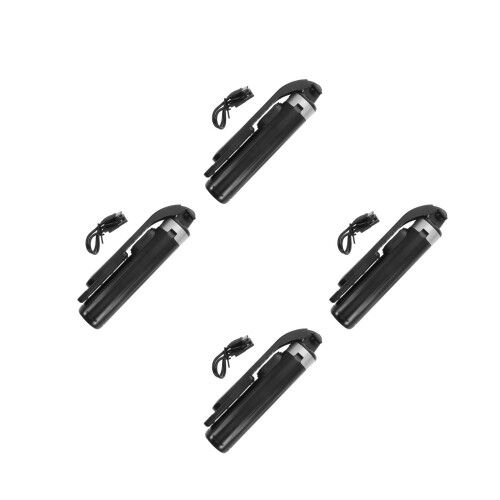 4Pcs Extendable Selfie Sticks Multi-Color Phone Holders for Travel