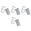 8Sets Compact Travel Toothbrush Case Pp+ps Portable Toothpaste Storage 1