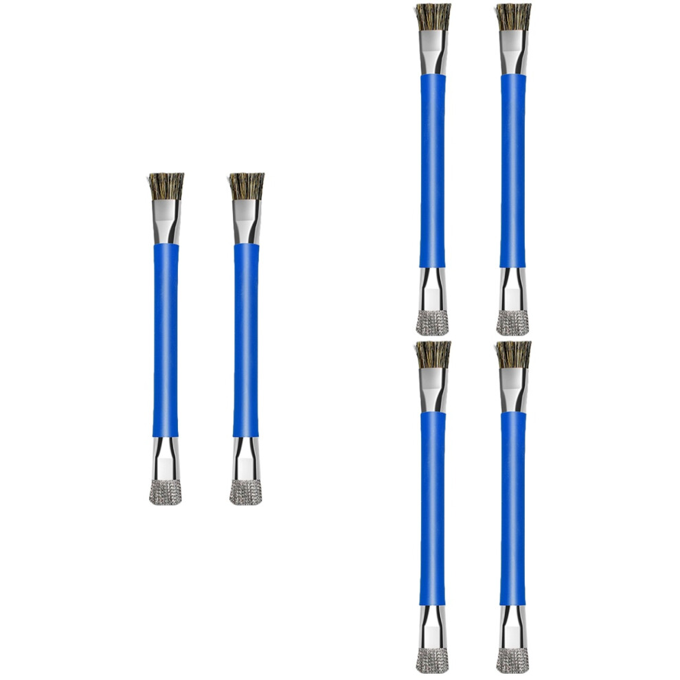 6Pcs Dust Removal Brush For Phone Motherboard And Keyboard Blue 3701942248945