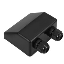 Dual Hole Cable Entry Gland Box ABS for Solar Panel Rv Use