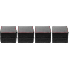 4Sets Practical Black PU Watch Holder and Jewelry Display Box for Home