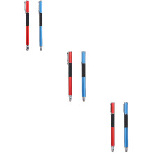 3Pcs Capacitive Pen Stylus Blue Red Soft Nib Accurate Writing Drawing