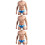 3Pièces Maillots Natation Triangle Portable 6