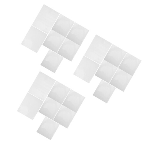 3Sets Clear Piano Key Stickers Easy-Install Protective Keyboard Decals