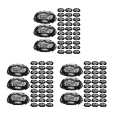 300Pcs Black Lightweight Disposable Hair Caps Nonwoven Kitchen Hairnet