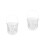 2Sets Transparent Bar Ice Bucket Practical Storage Bucket with Clip 1