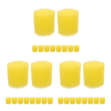 30Pcs Fish Tank Intake Sponge Roll Yellow Pre-Filter Foam Replacement