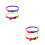 4Pièces Colliers Réglables Avec Clochette 4