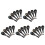 25Pcs Japanese Style Assorted Color Ceramic Soup Spoons for Dinner 1