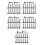 1000Pcs Black Round Upholstery Thumbtacks Heavy Duty for Decor 1