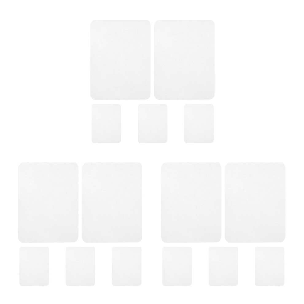 15Pcs Transparent Pet Windshield Display Reflective Film Anti Glare 3703108484303