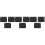 9Pcs PU Bag Handle Protectors Black Soft Portable Covers 1
