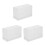 3Pcs Acrylic Model Car Display Case Clear Cover Home Use 1