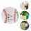 5Pcs 9Inch Soft Baseballs for Kids Safe Practice and Batting Training 8
