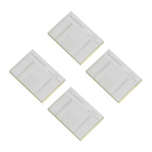 4Pcs White Acrylic Record Player Azimuth Ruler Vinyl Alignment Tool