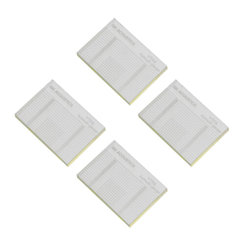 4Pcs White Acrylic Record Player Azimuth Ruler Vinyl Alignment Tool