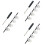 3Pcs Adjustable Finger Extensor Sleeves White for Instrument Practice 1