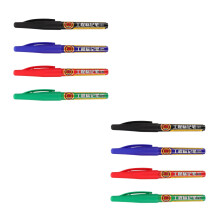 8Pcs Fine Line Long Tip Marker Pens for Wood Metal Glass Marking