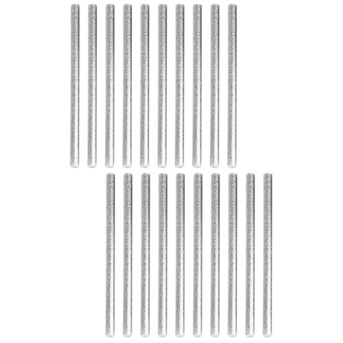 200Stk DIY Hot Melt Klebesticks Silber Robust Sicher Und
