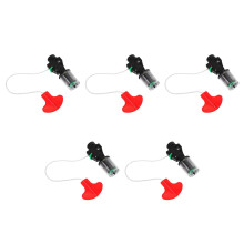 5Pcs Automatic Inflator Accessory for Inflatable Life Jackets Black