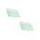 2Pcs Clear Vinyl Machine Balancing and Azimuth Adjustment Rulers 9