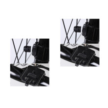 2Pcs Waterproof Bike Computer Wireless Speedometer Odometer Black