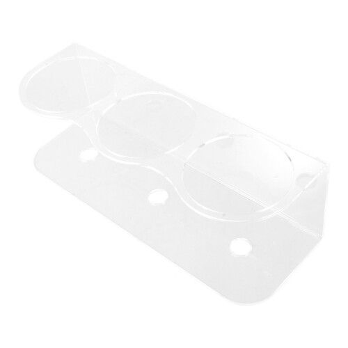 Wall Mount Spray Bottle Bracket Transparent Acrylic For Home