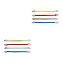 8Pcs Silicone Tennis Dampeners Assorted Colors Racket Shock Absorbers