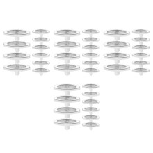 40Pcs Silver Metal Music Box Winding Keys DIY Repair Replacement Parts