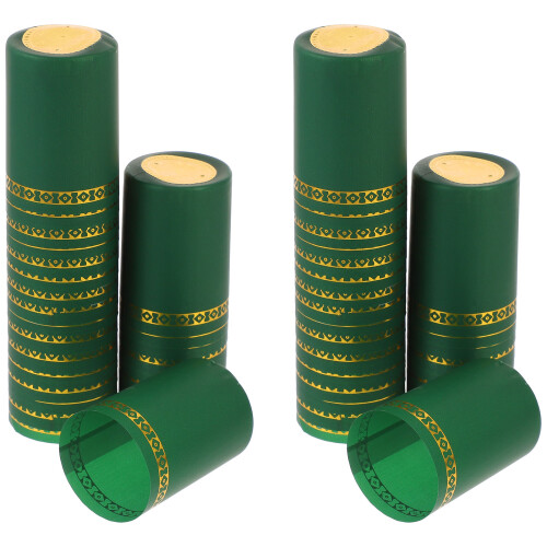 Capsules Green 100pcs 1.9in Height 1.3in Diameter