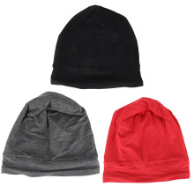 9Pcs Simple Turbans for Sleeping Sweat Absorbent Assorted Color Covers