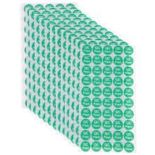 5000Pcs Sturdy Green Warehouse Tested Stickers for Quality Checking