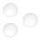 3Pcs Compact 10X Magnifying Suction Cup Mirror White Vanity Mirror 1