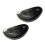 2Pcs Black Ceramic Chopsticks Support Simple Dinner Supply 1