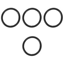 4Pcs Black Milk Bucket Lid Sealing Ring Rubber Replacement for Milking