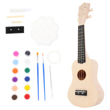 Hawaii Ukulele DIY Kit Bamboo Material Fun DIY Musical Instrument
