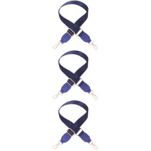 3Stk Blaue Verstellbare Umhängegurt Strap Für Handtasche Zubehör