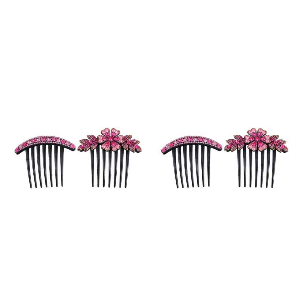 4St Roze Haarvorken Haarknippen Voor Dames-image