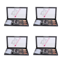 4Ensembles Poudre Sourcils Variées Matériel Premium Naturel