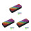 3Pcs Multi Color Eyeglass Case Hard Shell Crystal Diamond Art Design 1